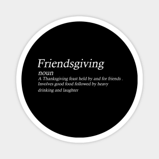 Happy Friendsgiving Magnet